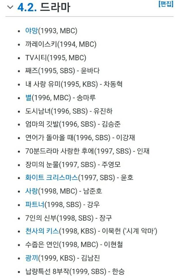 조민기 연기경력 | 인스티즈