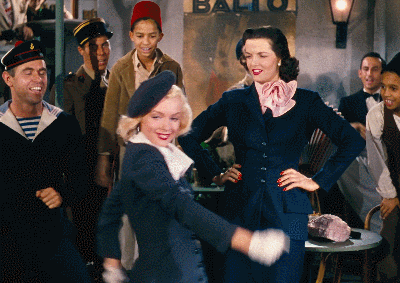 몽상가들에게 영화 추천 신사는 금발을 좋아한다 1953 | 인스티즈