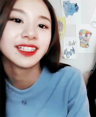 브이앱 트와이스 채영.gif | 인스티즈