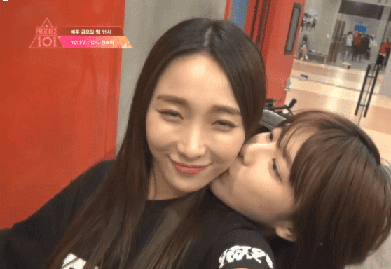 [프로듀스101] 뽀뽀하는거 엄청 좋아하는 연습생 | 인스티즈