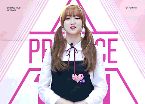 월요일 아침을 우리 프로듀스 멤버 한혜리로 시작 | 인스티즈