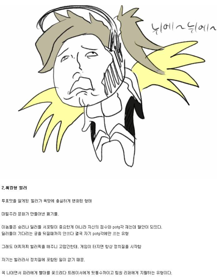 [오버워치] 만화로 보는 힐러 유형.manhwa | 인스티즈