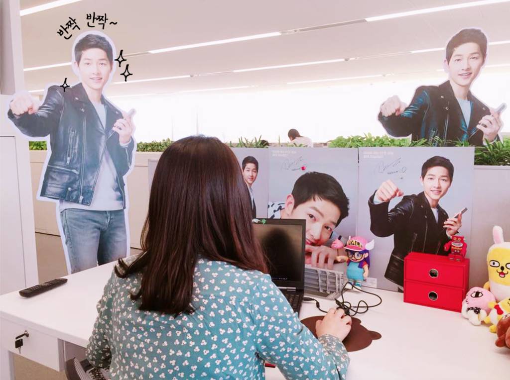 여자들 최고의 근무환경.jpg(feat.송중기) | 인스티즈