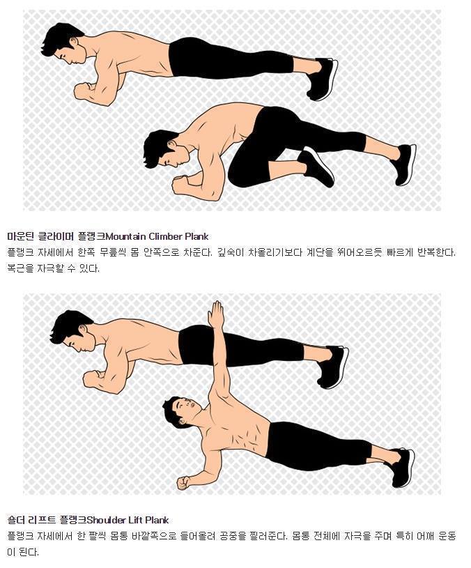 집에서 몸짱될 수 있는 운동 3대천왕 총정리.jpg | 인스티즈