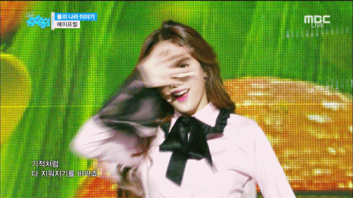 [데이터주의] 170107 음중 에이프릴 - 봄의 나라 이야기.gif | 인스티즈