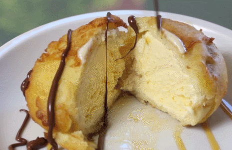 어떤 맛일지 궁금한 아이스크림 튀김 | 인스티즈