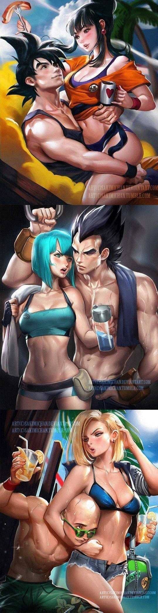 성인만화 작가가 그린 드래곤볼 캐릭터 | 인스티즈