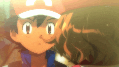 포켓몬스터 세레나 한지우 에스컬레이터 키스신 | 인스티즈