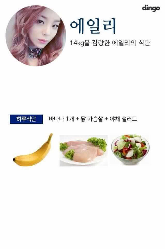 연예인들의 다이어트 식단 | 인스티즈