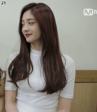 [프로듀스101] 방송 재미 걱정하는 결경이.gif | 인스티즈