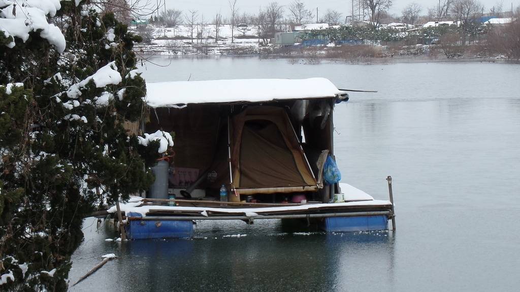 전북 전주 백석제 호수의 아름다운 겨울 풍경 (안구정화) | 인스티즈