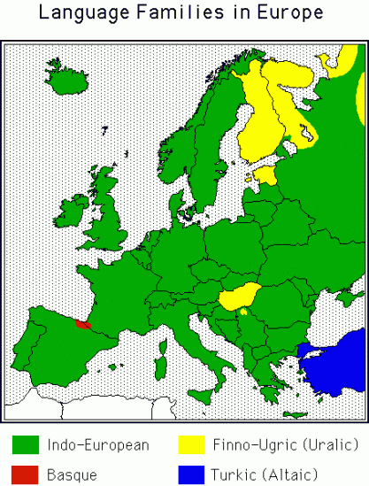 유럽의 언어 지도 | 인스티즈