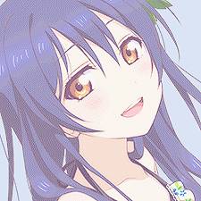 애니 속 퍼렁퍼렁한 캐릭터들.jpgif | 인스티즈