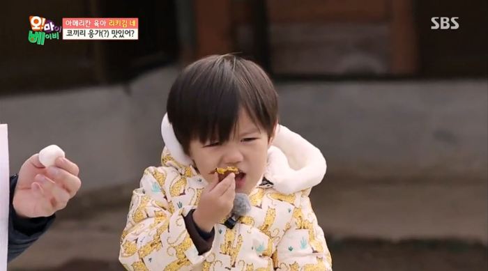 [오마이베이비] 리키김이 먹태오의 먹성을 잠재우는법ㅋㅋㅋㅋ.jpg | 인스티즈