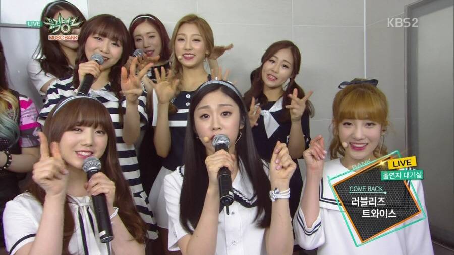 오늘자 뮤직뱅크 대기실 투샷.jpg (트와이스 & 러블리즈) | 인스티즈