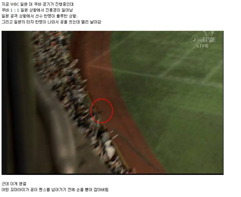 도쿄돔에서 벌어진 사건.jpg | 인스티즈