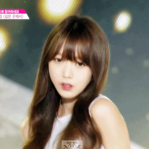 [프로듀스101] 같은곳에서 김소희움짤(걸리쉬그자체) | 인스티즈