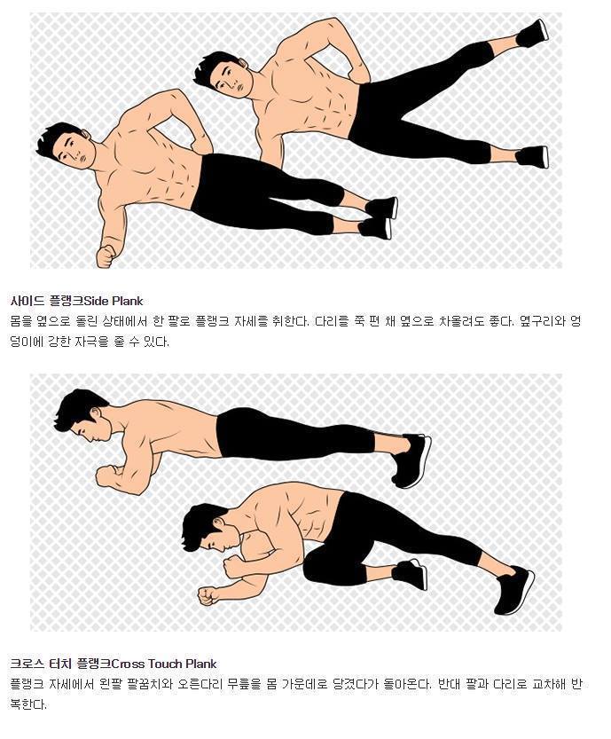 집에서 몸짱될 수 있는 운동 3대천왕 총정리.jpg | 인스티즈