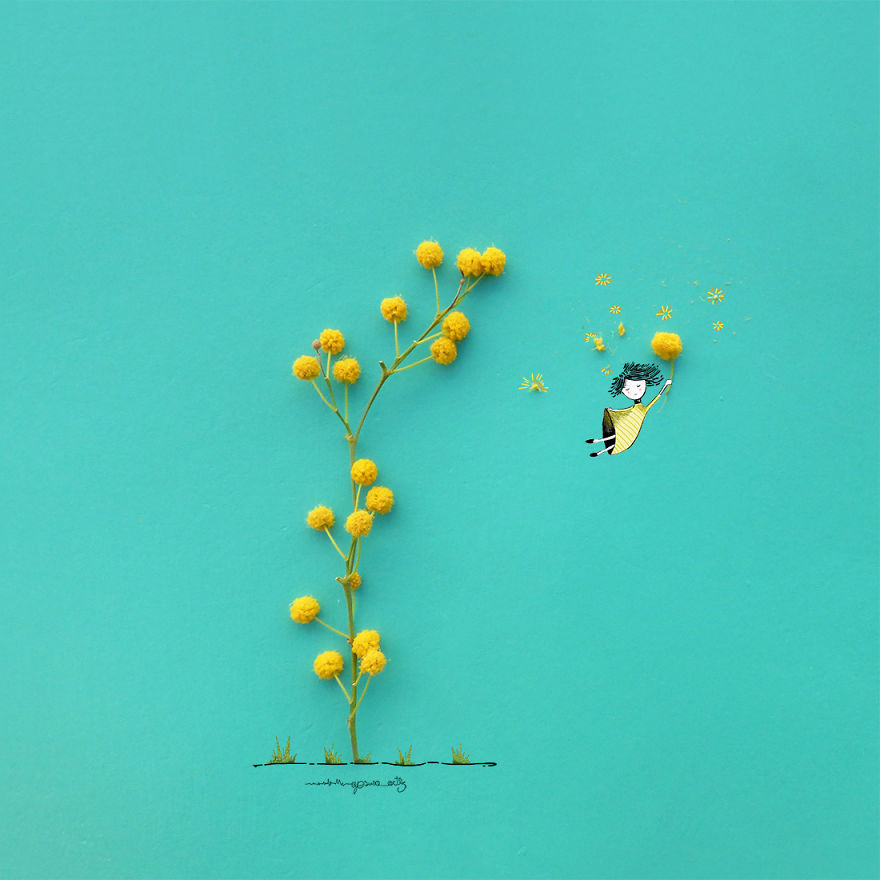 꽃과 일러스트 | 인스티즈