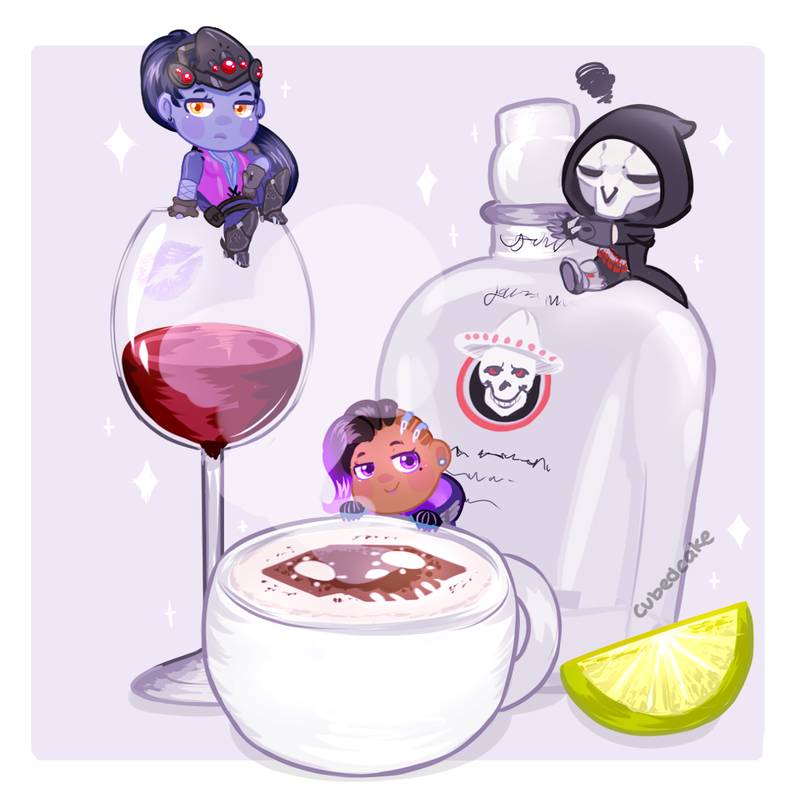 오버워치 캐릭터&푸드 조합 | 인스티즈