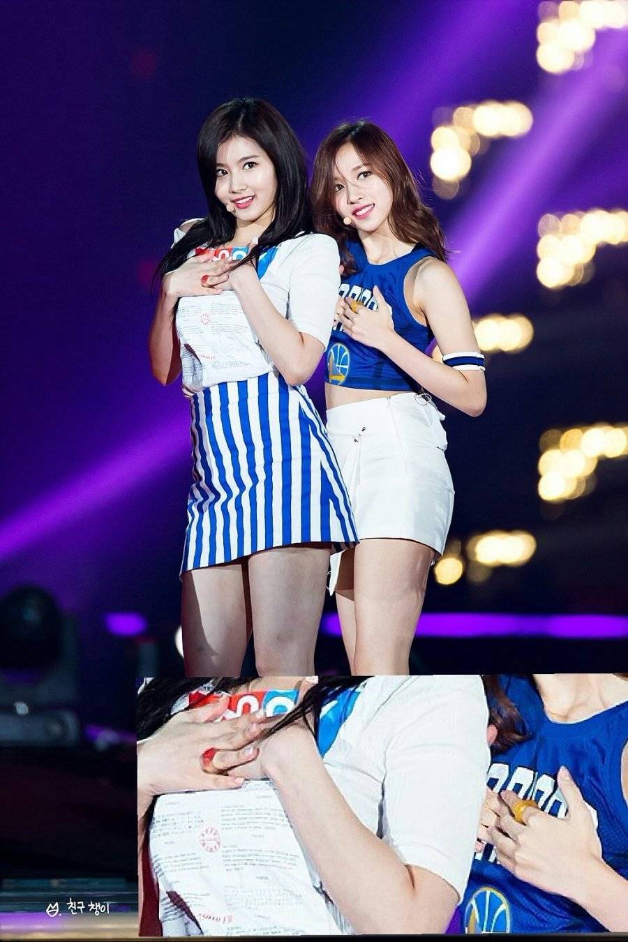 트와이스가 무대중 끼웠던 반지의 정체 | 인스티즈