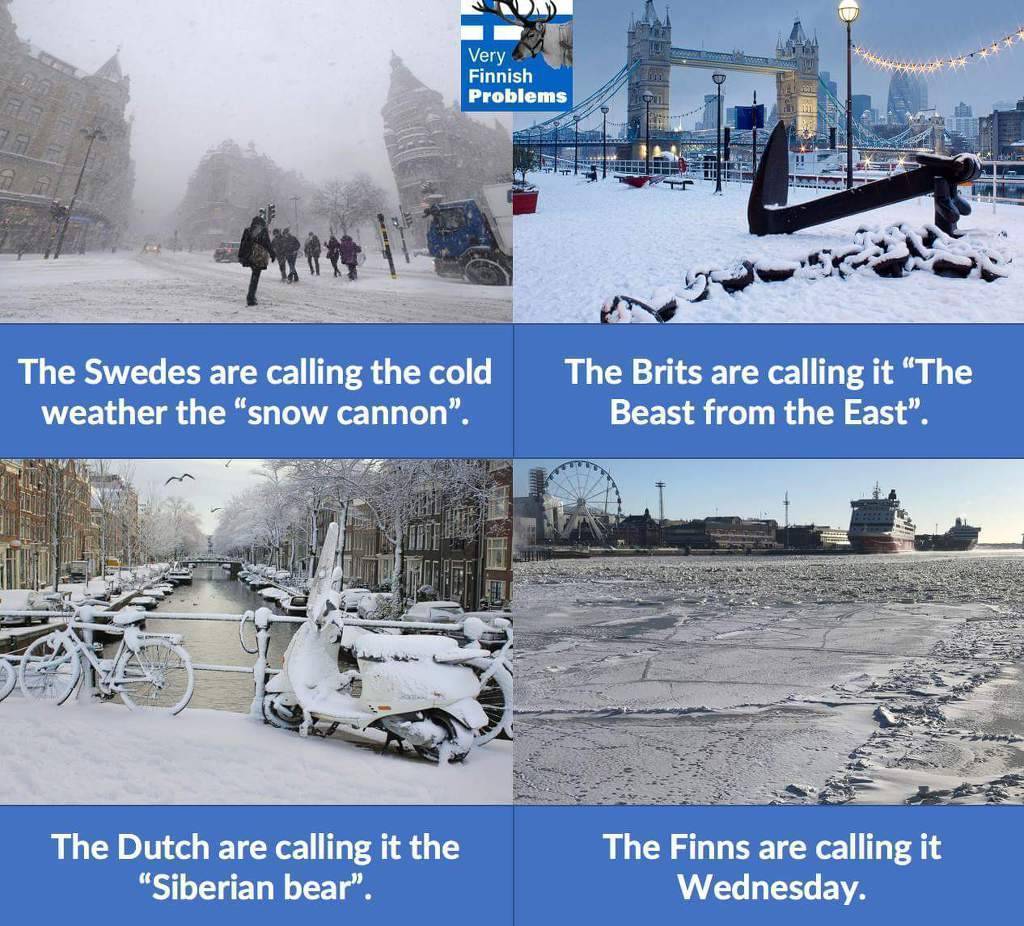 핀란드와 다른 나라가 폭설에 대처하는 자세 | 인스티즈