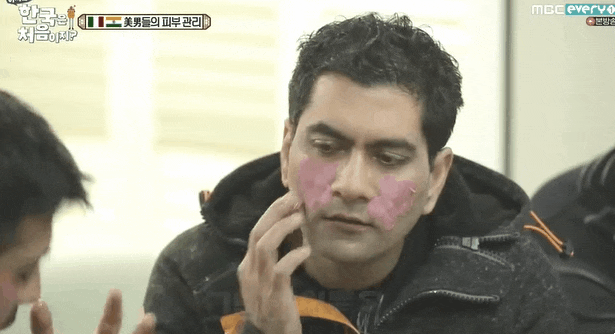 한국팩하는 이태리,인도친구들jpgif(어서와한국은첨이지) | 인스티즈