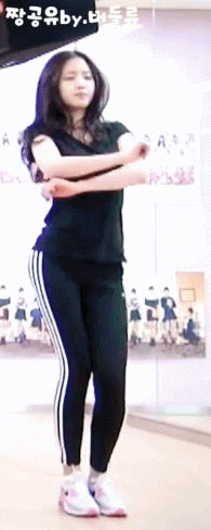 아이돌 이름이 붙은 레깅스.gif | 인스티즈