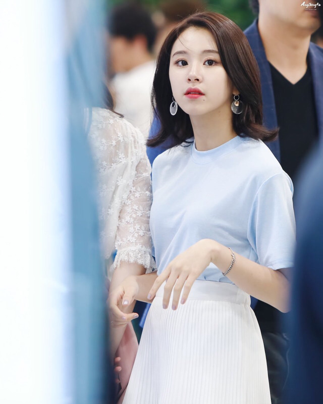 트와이스 채영 장발 단발 차이 | 인스티즈