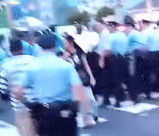 미국 경찰에게 대들어보자.gif | 인스티즈