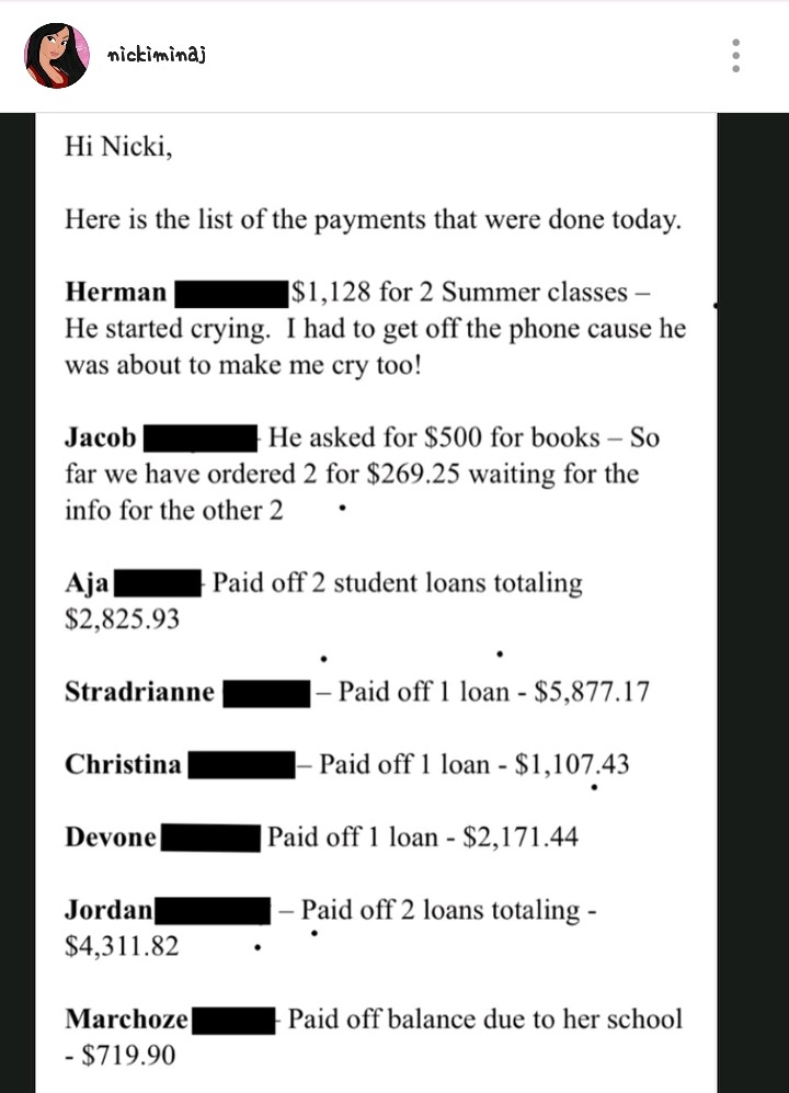 학생들을 위한 자선활동 프로그램을 런칭하는 니키 미나즈 | 인스티즈