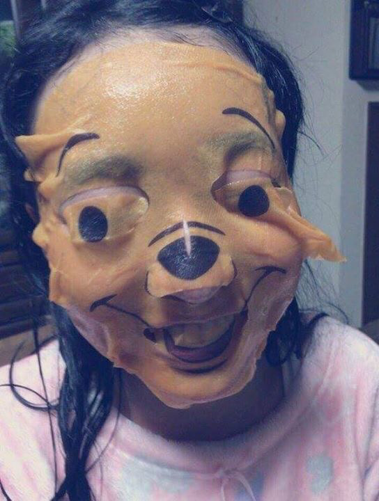 푸우 마스크를 삼 | 인스티즈