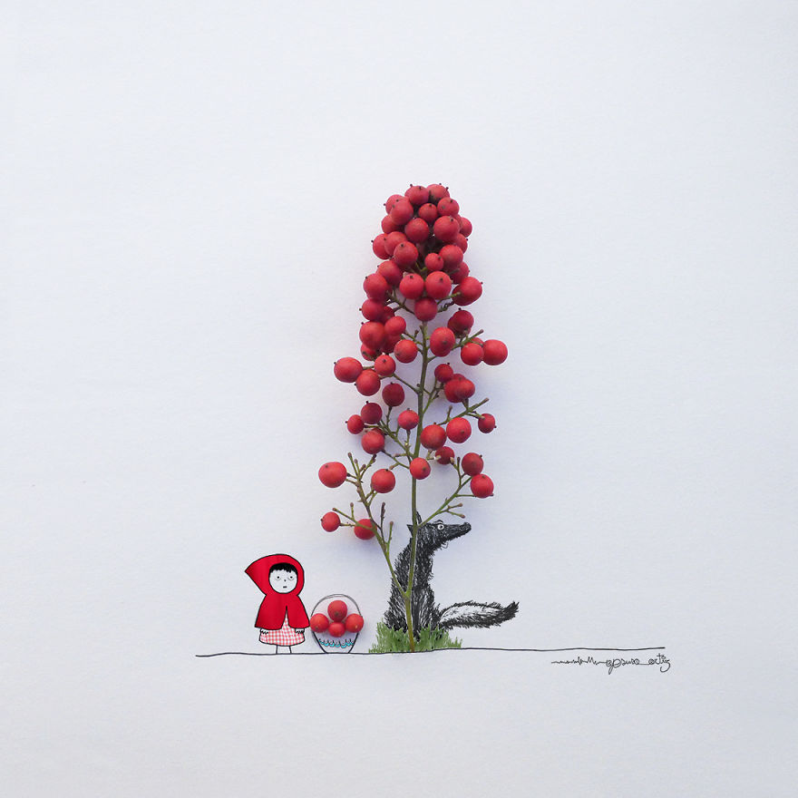 꽃과 일러스트 | 인스티즈