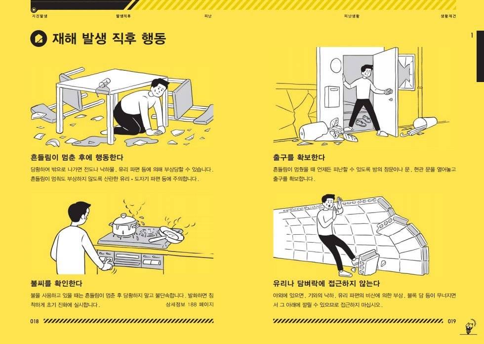 국민재난안전포털의 국민행동 매뉴얼 vs 도쿄방재 위기매뉴얼.jpg | 인스티즈