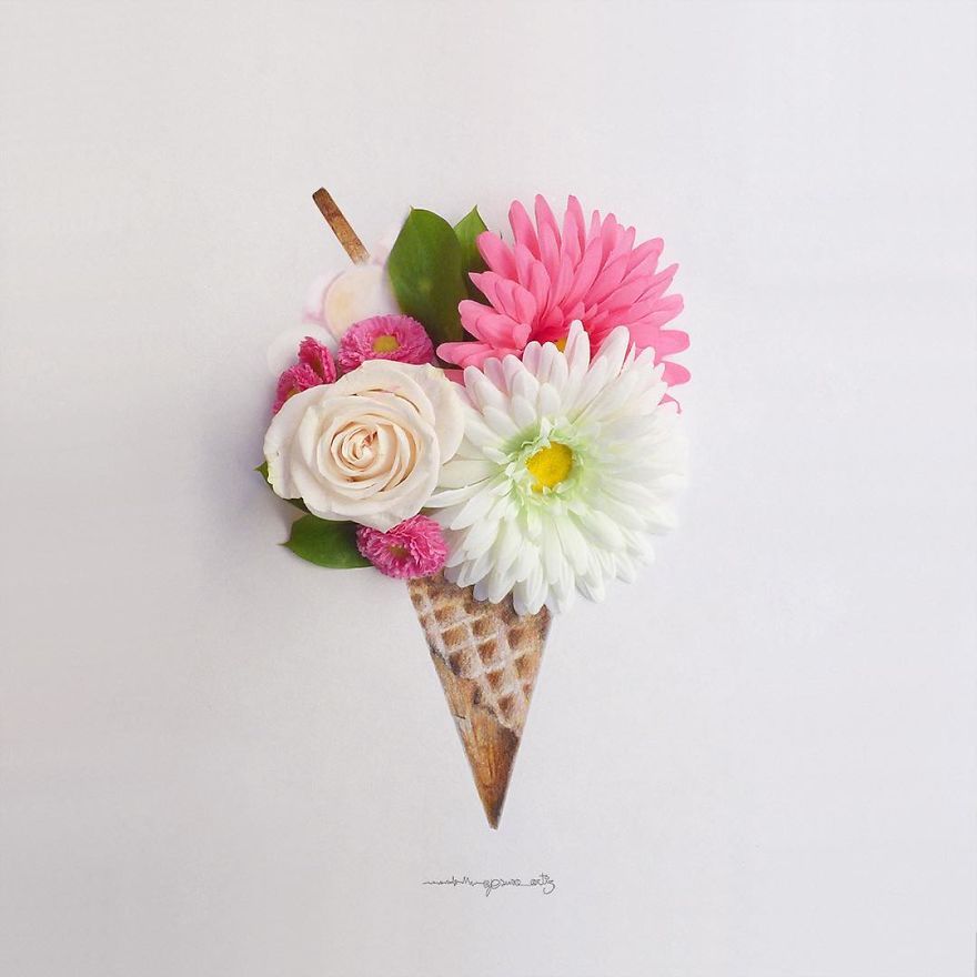 꽃과 일러스트 | 인스티즈