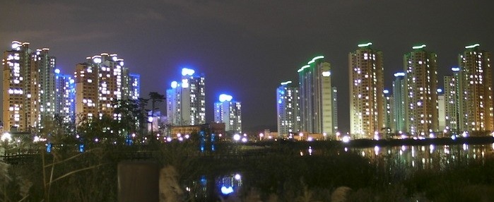 우리나라의 예쁜 아파트야경 모음 | 인스티즈