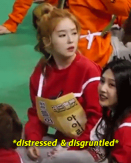 엄청 잘 놀라는 아이린.gif | 인스티즈