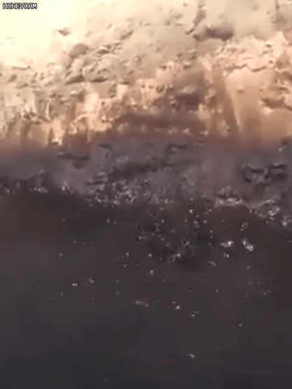 시리아에서 참호를 파면 생기는 일.gif | 인스티즈