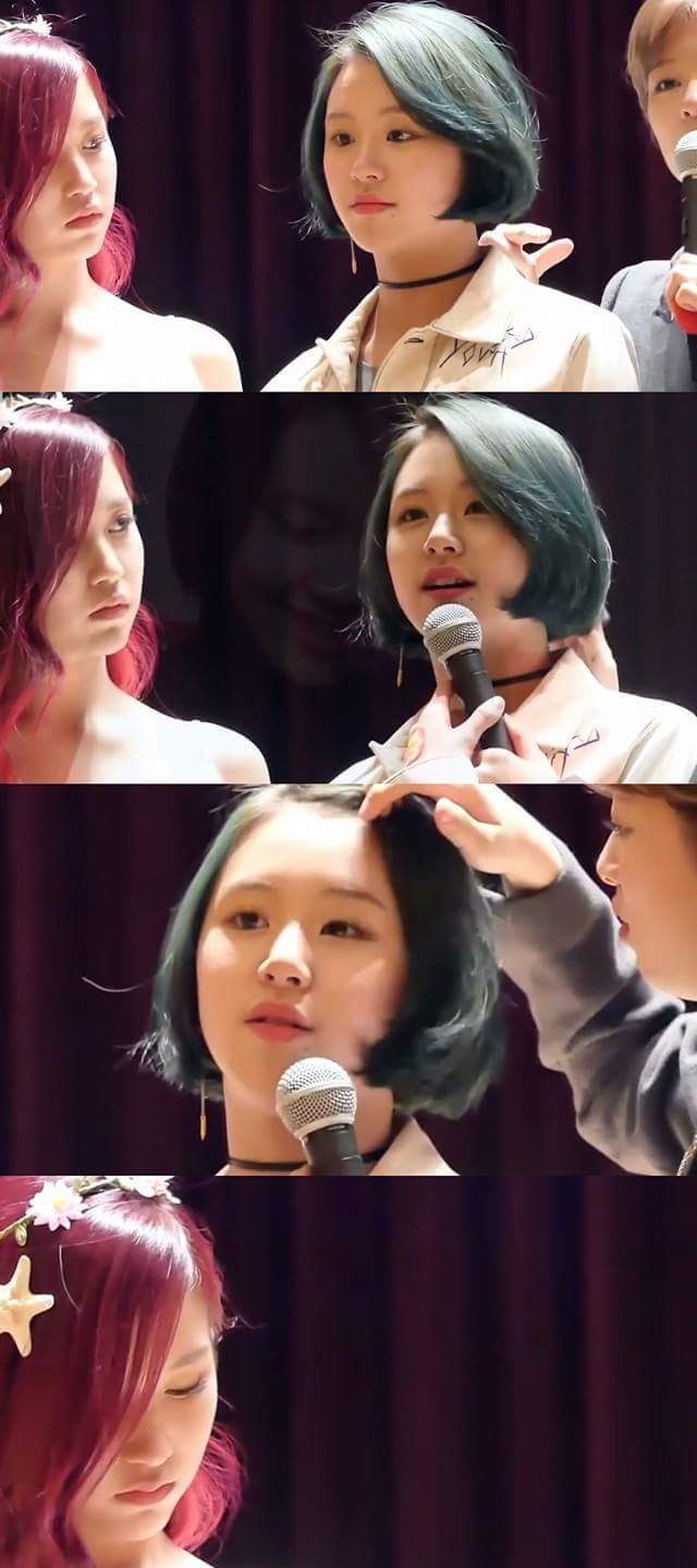 [트와이스] 대표 케미 미챙(미나+채영) 달달한 분위기 짤들.gif | 인스티즈