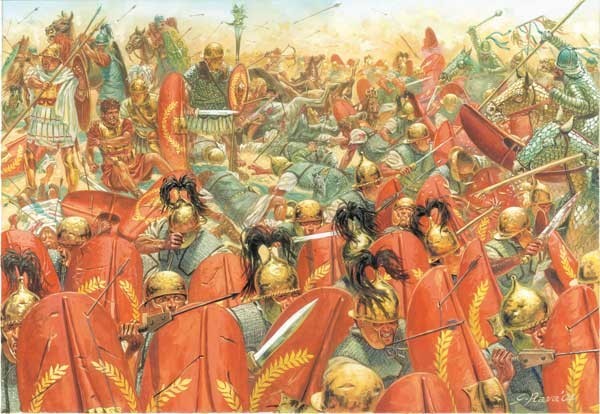 로마 전쟁사 : 로마 - 파르티아 전쟁편 (1) 카르하이 전투에서 대패한 로마군.JPG | 인스티즈
