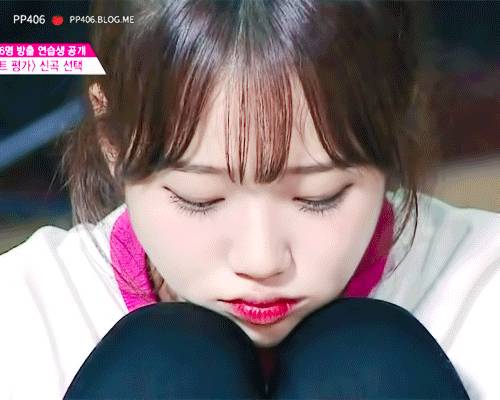 상습적으로 삐죽이는 유정이 짤 (ioi) | 인스티즈