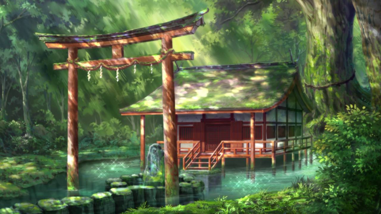 일본 동네+신사 분위기 낭낭한 애니메이션.jpg | 인스티즈