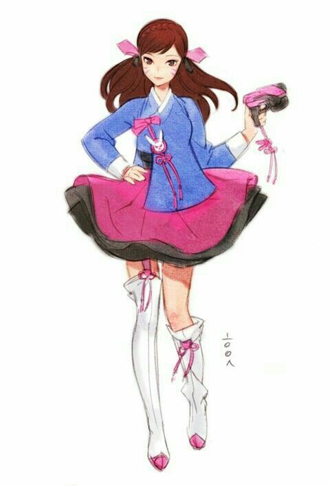 오버워치 D.VA 짤털이 | 인스티즈