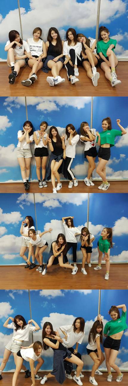 비쥬얼 폭발한 다이아 그길에서 락버젼(+기존 에이스 안은진 댄스퍼포먼스) | 인스티즈