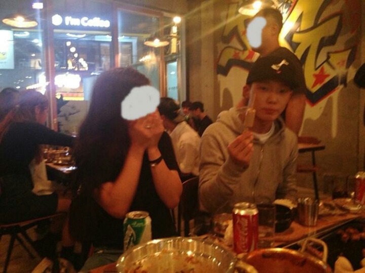 연예인들 식당 및 사석에서 우연히 찍힌 사진들 jpg | 인스티즈