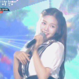 160805 뮤직뱅크 오마이걸 - 내 얘길 들어봐(A-ing).gif | 인스티즈