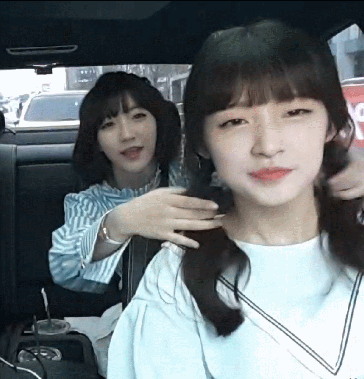 오마이걸 비니&아린.gif | 인스티즈