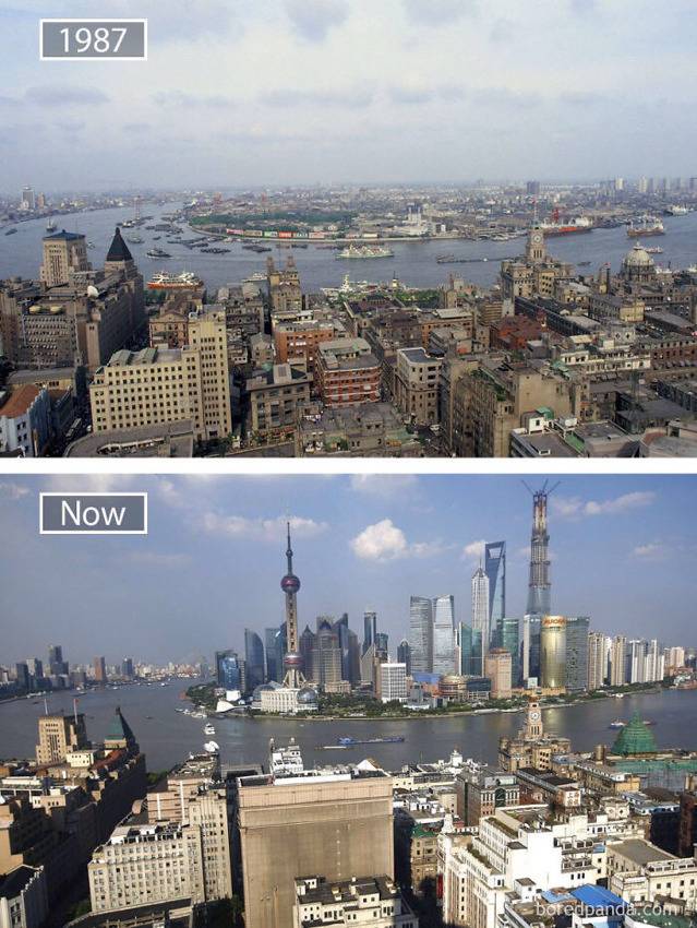 세계의 주요 도시 변화한 모습 | 인스티즈
