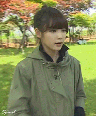 아이유 "오늘 하루도 화이팅!".gif | 인스티즈