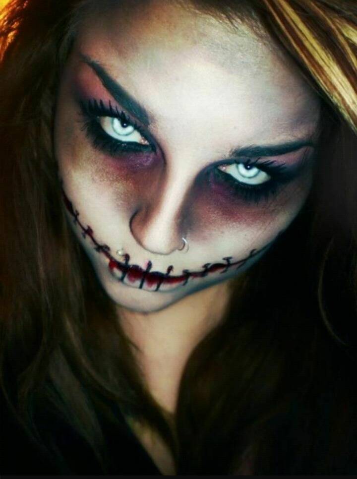 할로윈데이에 한번해보고싶은 메이크업 | 인스티즈